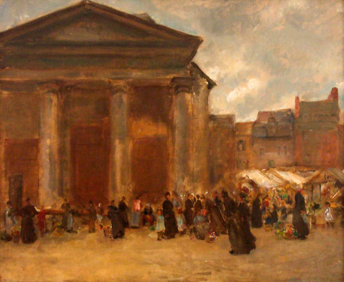 Ethel Walker - La cattedrale di Honfleur, Government Art Collection